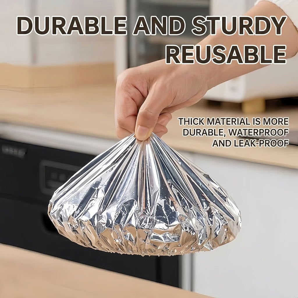 🍽️Reusable Aluminum Foil Thermal Food Cover